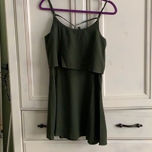 Abercrombie & Fitch Navy Green Dress